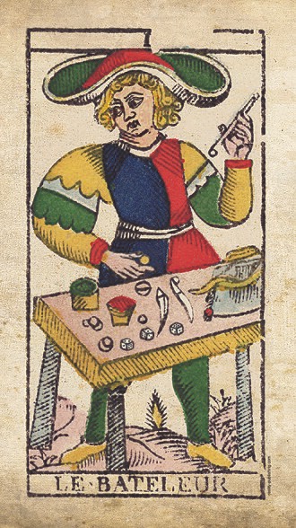 The Magician ในสำรับ Tarot de Marseille