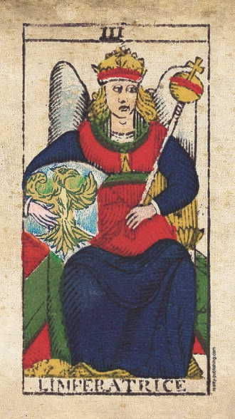 The Empress ในสำรับ Tarot de Marseille