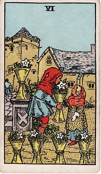 ไพ่ Six of Cups