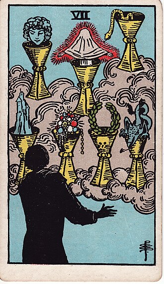 ไพ่ Seven of Cups