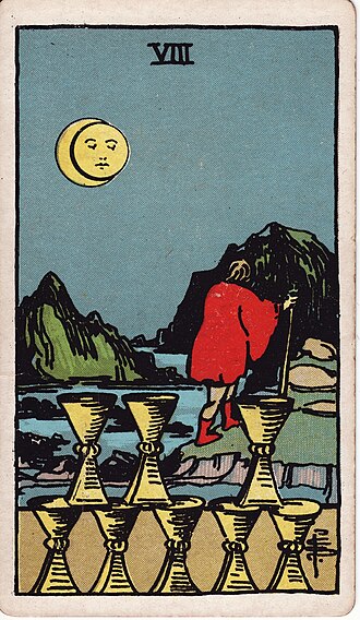 ไพ่ Eight of Cups