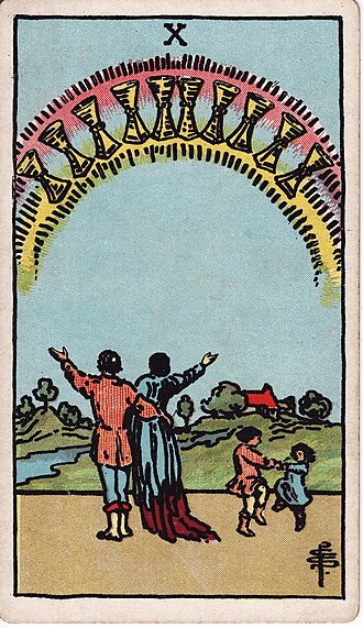 ไพ่ Ten of Cups