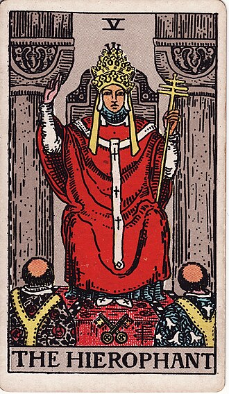 ไพ่ The Hierophant