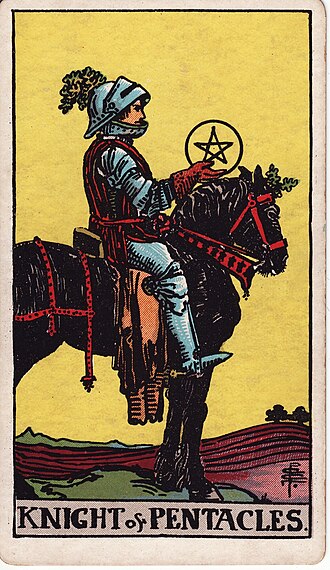 ไพ่ Knight of Pentacles