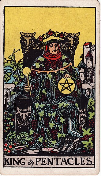 ไพ่ King of Pentacles