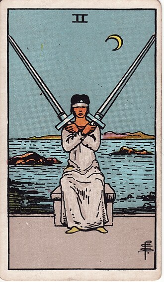 ไพ่ Two of Swords