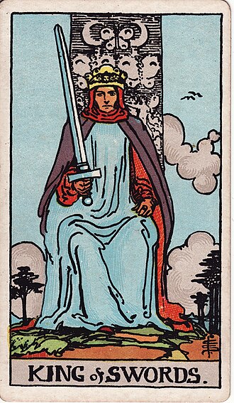 ไพ่ King of Swords