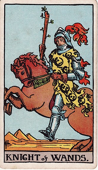 ไพ่ Knight of Wands