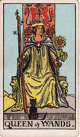 ไพ่ Queen of Wands