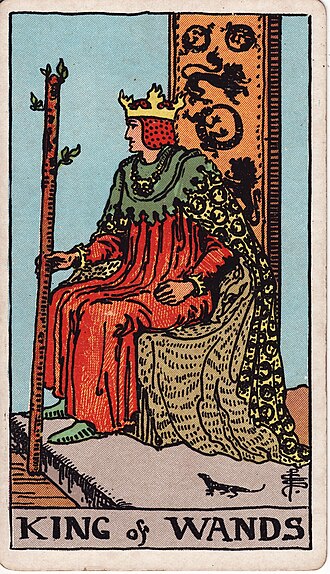 ไพ่ King of Wands