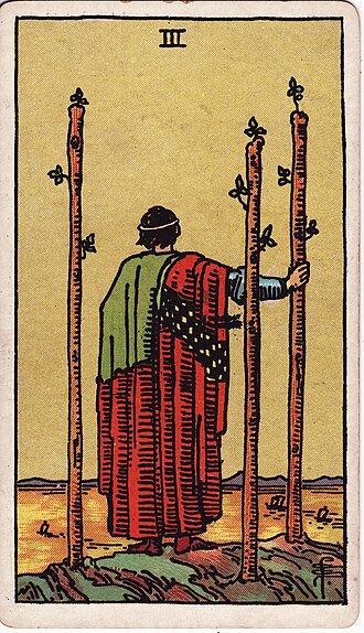 ไพ่ Three of Wands