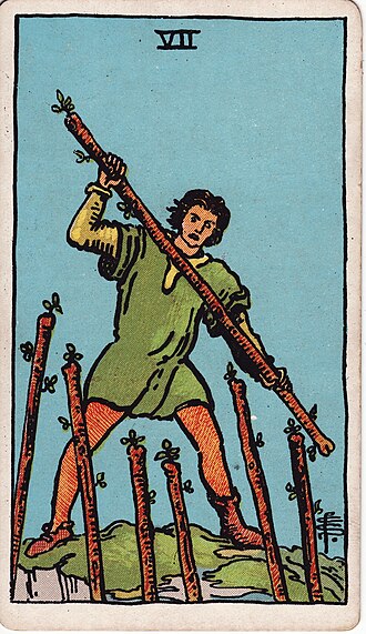 ไพ่ Seven of Wands