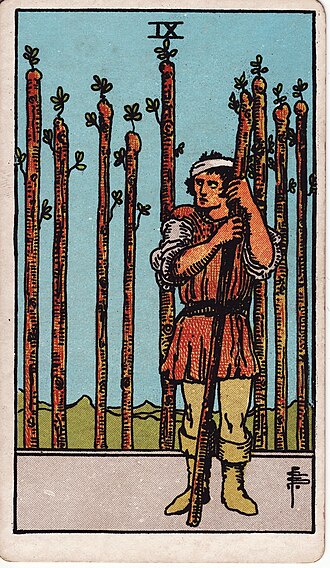 ไพ่ Nine of Wands